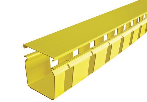 cable trunking / plastic / grooved