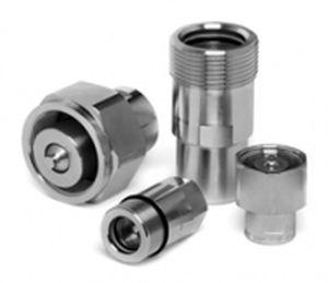 screw fitting / straight / carbon steel / poppet