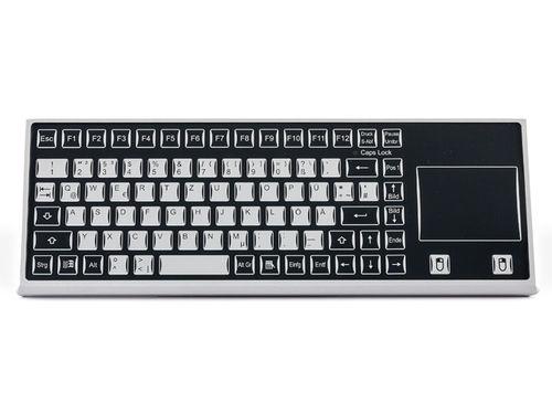 desktop keyboard / 85-keys / capacitive / with touchpad