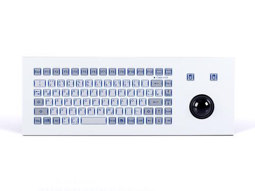 panel-mount keyboard / 85-keys / with trackball / aluminum