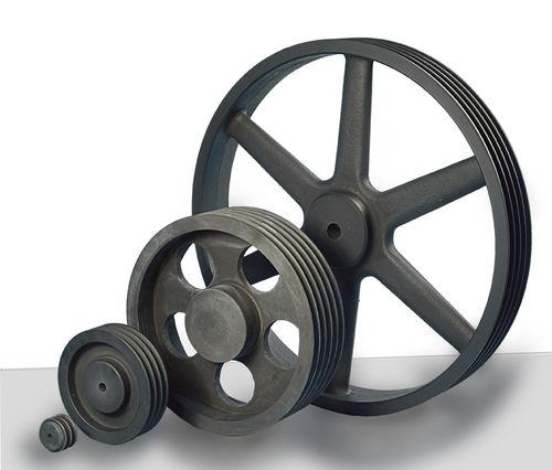 V-belt pulley / with cylindrical bore