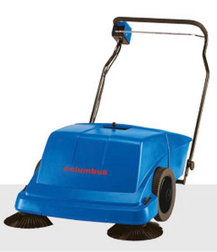 walk-behind suction sweeper / gasoline
