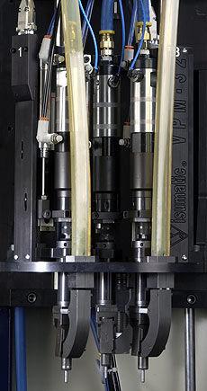 straight model nutrunner / pneumatic / multi-spindle