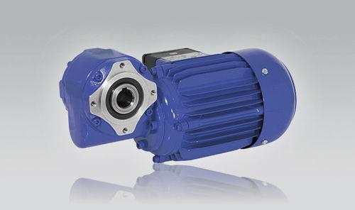 single-phase electric gearmotor / three-phase / hollow-shaft / worm