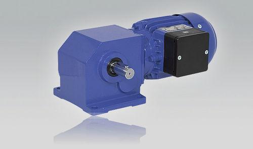 three-phase electric gearmotor / single-phase / orthogonal / worm