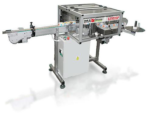 in-line labeler / for self-adhesive labels / automatic