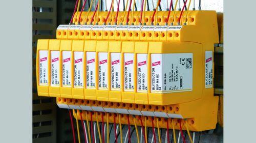 type 1 surge arrester / DIN rail / for telecom networks / telecommunications