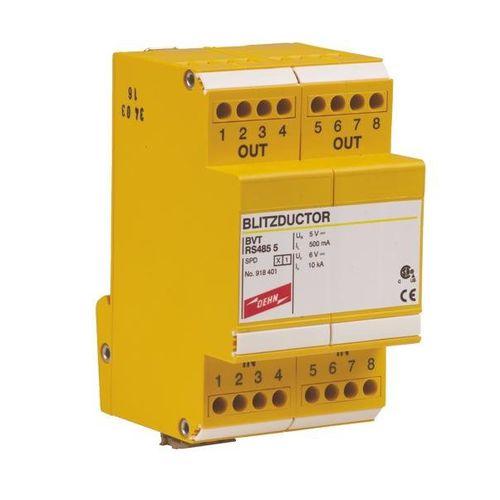 type 2 surge arrester / DIN rail / for telecommunication networks / compact