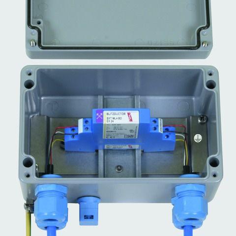 type 2 surge arrester / DIN rail / for telecom networks / low-voltage
