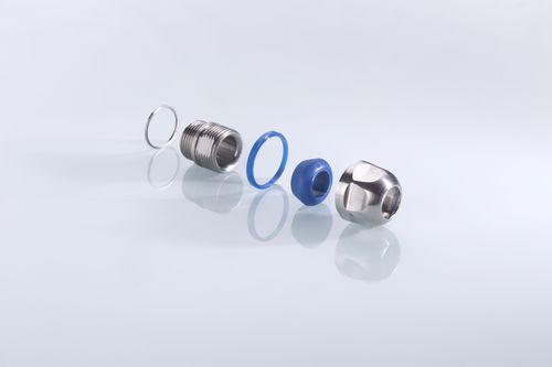 stainless steel cable gland / IP66 / IP68 / IP69K