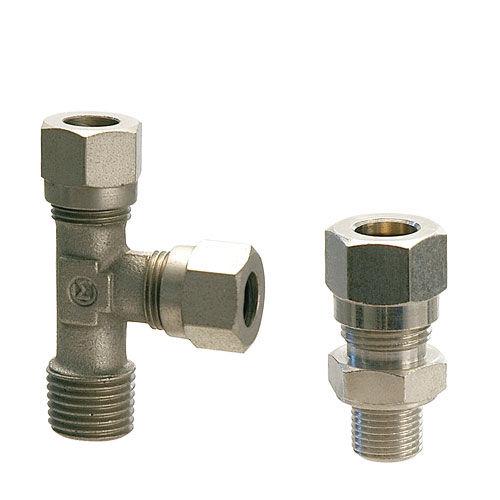 compression fitting / T