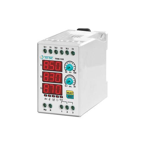 overload relay / DIN rail / three-phase / automatic reset