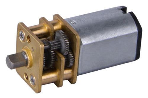 DC electric gearmotor / coaxial / spur / door