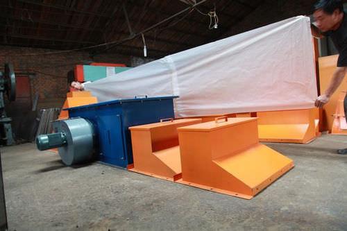 cartridge dust collector / pulse-jet backflow / for mining