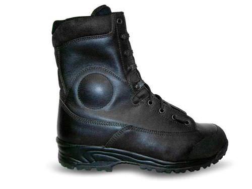 fire-retardant safety boot / in textile / leather