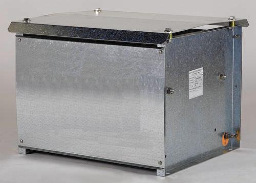 stainless steel-housed resistor / floor-mounted / high-power / jumper