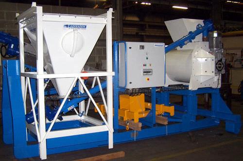 Mud treatment unit / mobile / for sludge and lime mixing