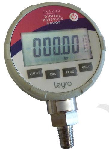 electronic pressure gauge / digital / calibration