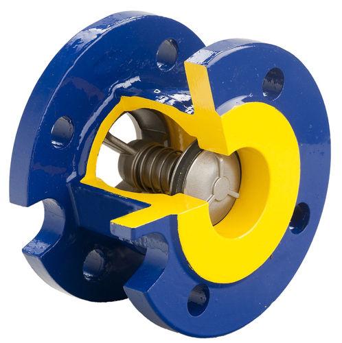 piston check valve / flange / for air conditioning / for steam