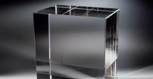 fused-silica square flat optical window