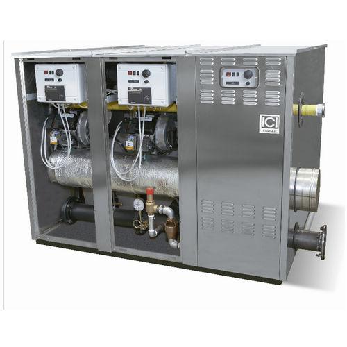 hot water boiler / gas / condensing