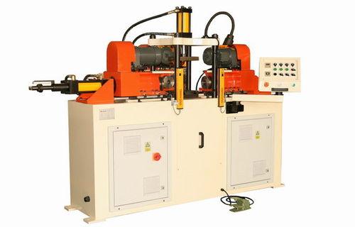 stationary chamfering machine / pneumatic / for pipe ends / T-shaped