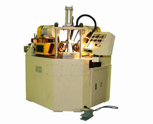 stationary chamfering machine / pneumatic / for pipe ends / double-head