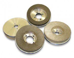 disc brush / abrasive / for finishing