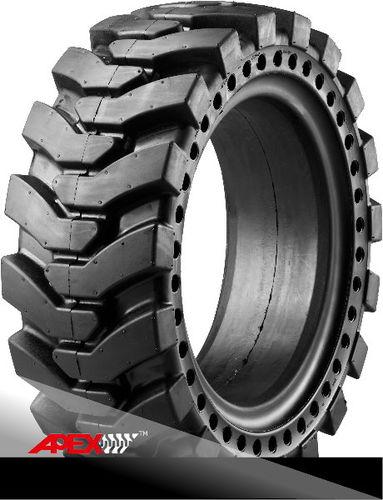 industrial tire / for skid steer loaders / solid wheel / 16