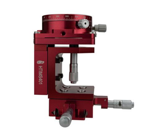 linear positioning stage / manual / micrometer / miniature