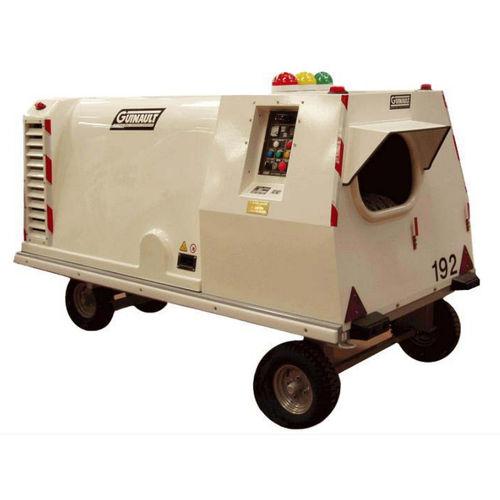 mobile hot air generator / electric / for aircraft