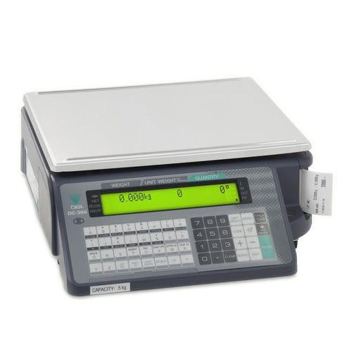 bench scales / with LCD display / piece counting function / with printer