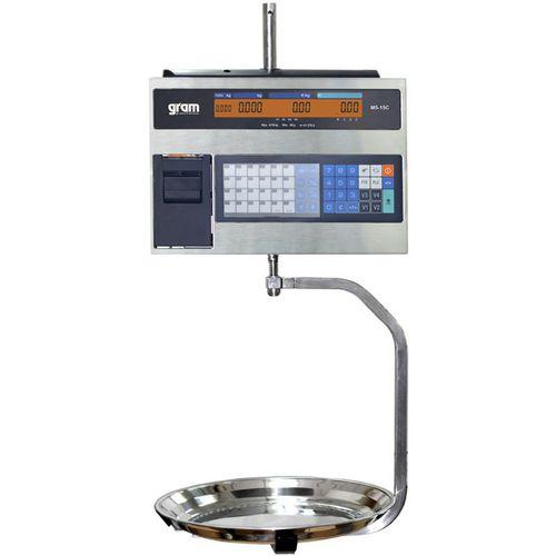 retail scales / hanging / digital / with printer