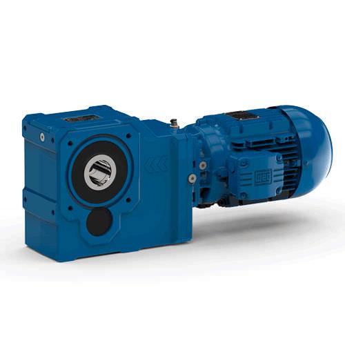 orthogonal servo-gearmotor / bevel / helical