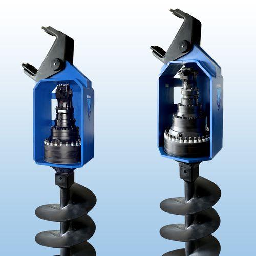 drill attachment / for excavators