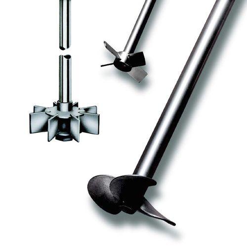 mixer impeller / 4-blade / helical ribbon / anchor type