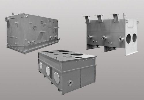 oil tank / storage / steel / horizontal