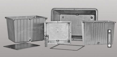 oil tank / storage / aluminum / horizontal