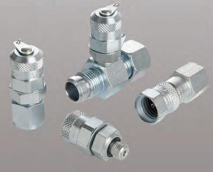 poppet valve / hydraulic / T / stainless steel