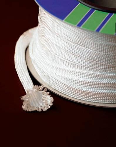 woven sleeve / refractory / silica fiber / chemical-resistant