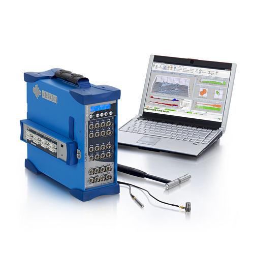 electrical network analyzer / noise / portable / real-time