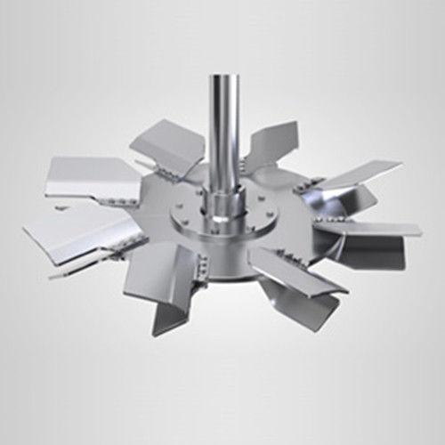 mixer impeller / Rushton turbine / radial-flow