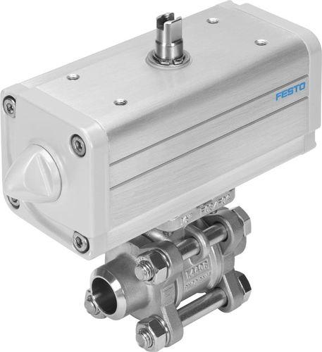 pneumatic ball valve actuator unit / 90° / single-acting / double-acting