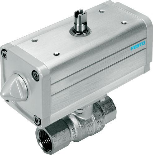 pneumatic ball valve actuator unit / double-acting