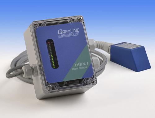 Doppler ultrasonic flow switch / for water / for liquids / non-invasive