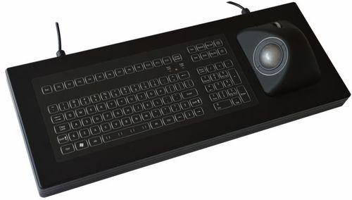 desktop keyboard / with trackball / IP68