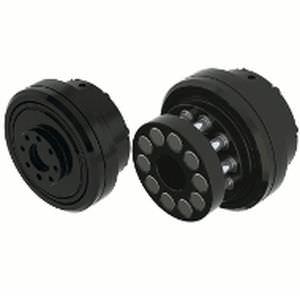 harmonic gear reducer / parallel shaft / compact / with flange