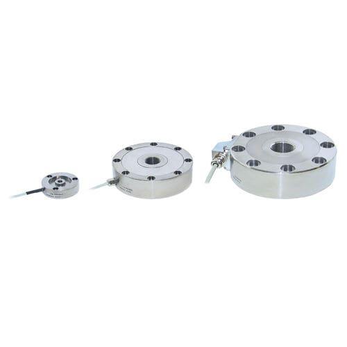 tension/compression load cell / button type / IP67 / stainless steel