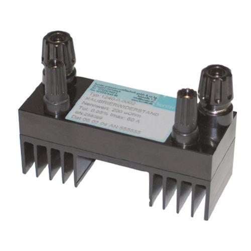 calibration resistor / wire-wound / low-inductance / shunt