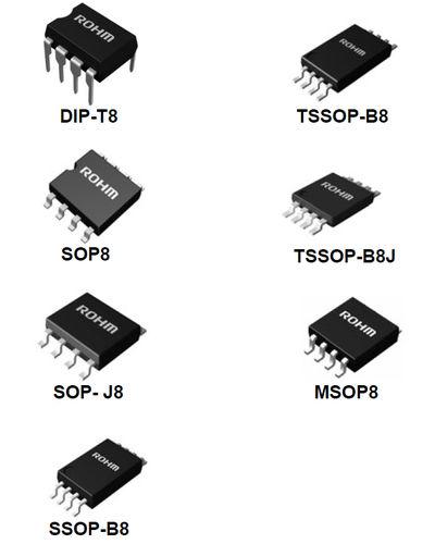 non-volatile memory chip / EEPROM / silicon / serial-access